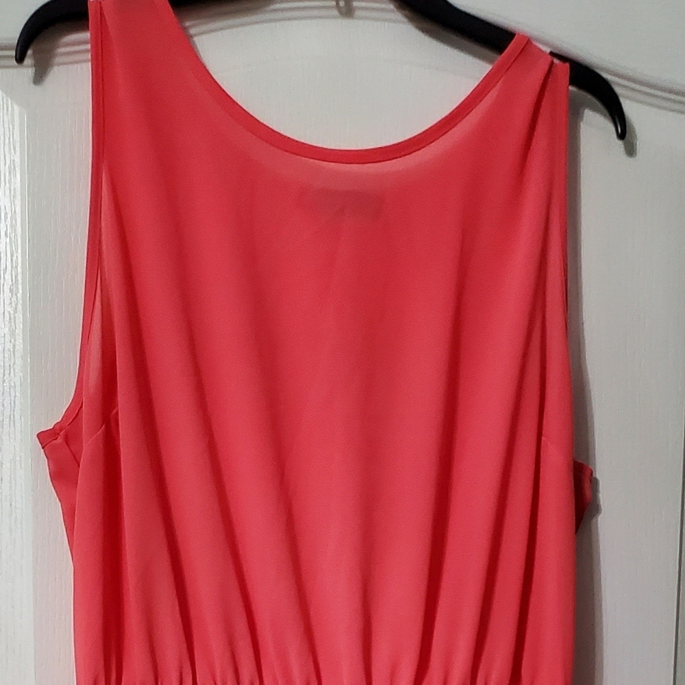 Pink Hi Lo Womans Top - Picture 5 of 6